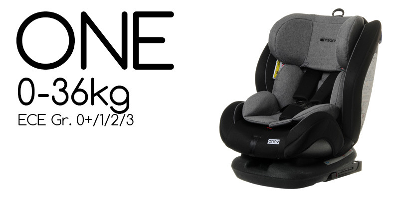 Scaun auto One Black Melange 0-36 kg Osann