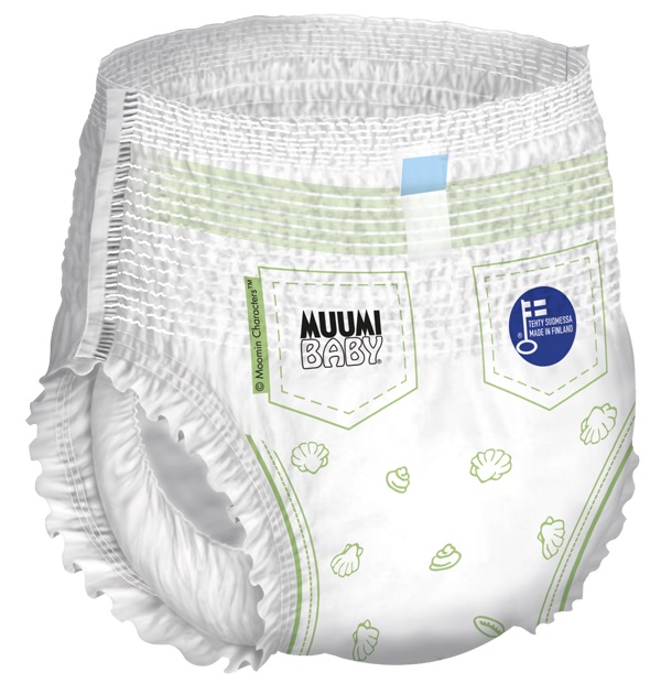 Scutece finlandeze eco tip chilotel Muumi Baby 5, 7 - 15 kg 22 bucati - 2 | YEO