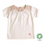 Bluza din bumbac organic popeline Gots Amelie 98/104