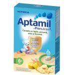 Cereale cu lapte Nutricia Aptamil porumb, orez si banane 225g 6luni+