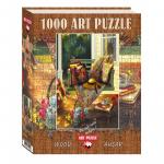 Puzzle 1000 piese din lemn Summer Shade Sandy Lynam Clough