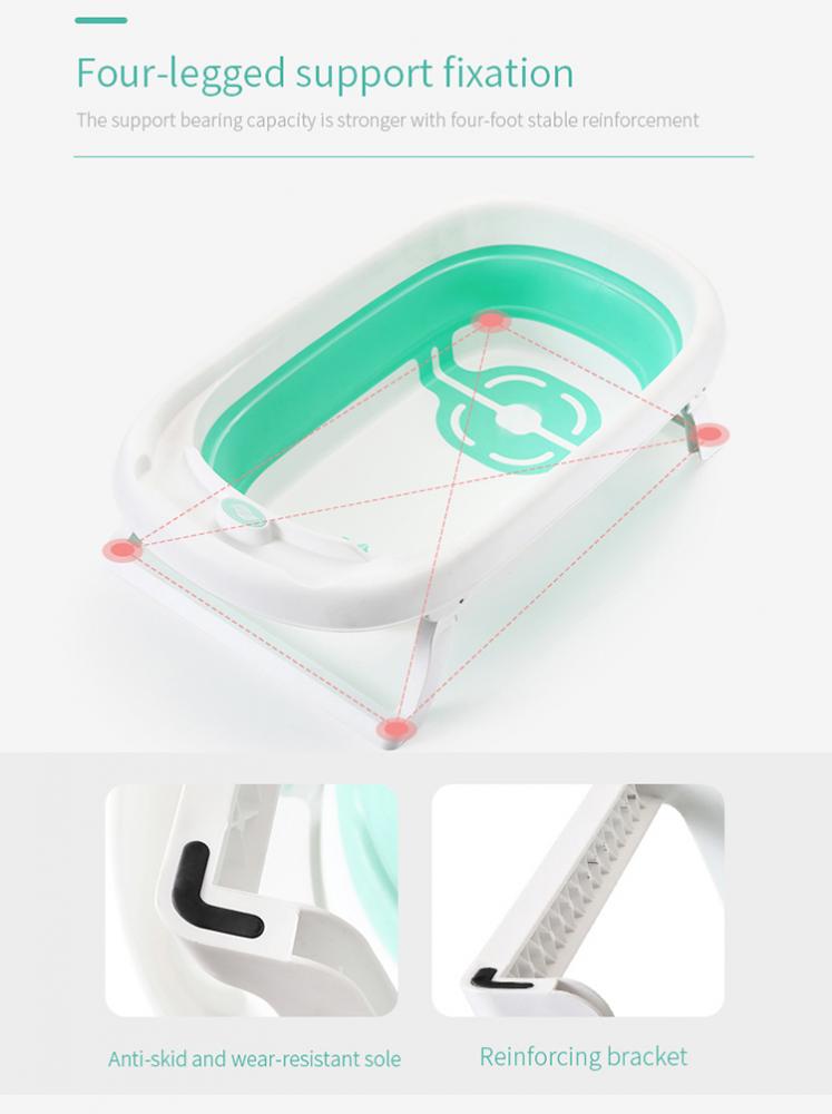 Poze Cadita pliabila Little Mom Fold Mint nichiduta.ro 