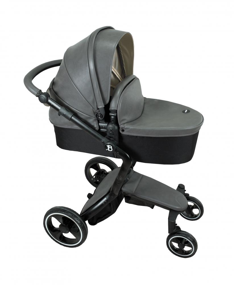 Carucior 3 in 1 bebumi gri