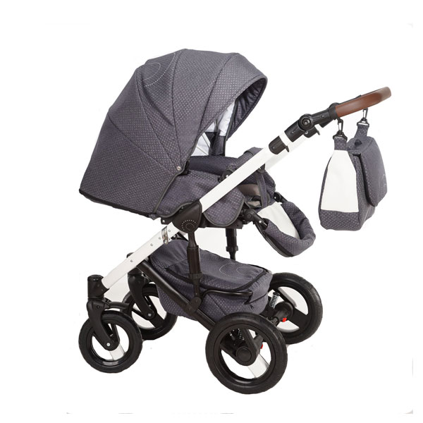 Carucior 3 in 1 cross black