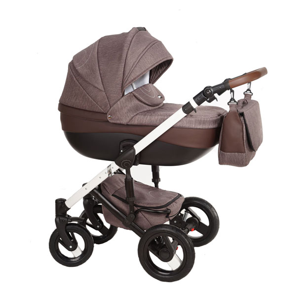 Carucior 3 in 1 cross brown