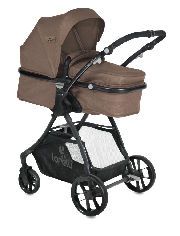 Carucior transformabil 2 in 1 starlight beige
