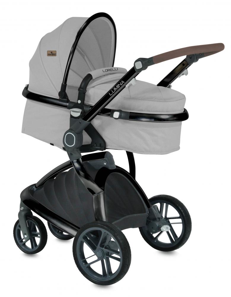 Carucior transformabil 3 in 1 lumina grey