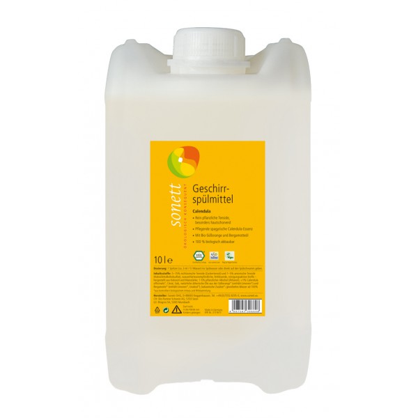 Detergent Ecologic Pentru Spalat Vase Galbenele Sonett 5l