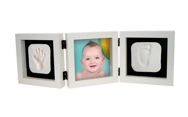 Kit amprenta My First Hand and Foot Impression Square Kidzzcast