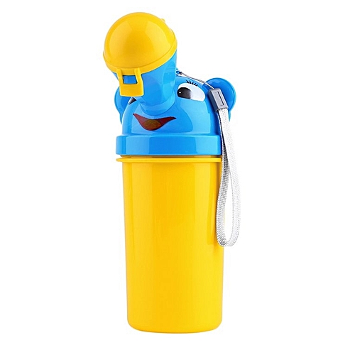 Pisoar portabil pentru baieti Little Mom Pee Trainer Yellow Igiena Si Ingrijire