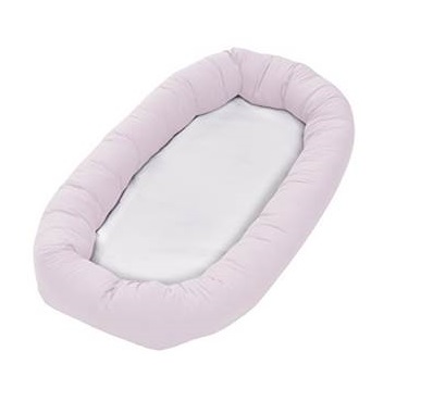 Salteluta cu protectie pentru bebelusi Baby Dan Cuddle Nest Baby Pink