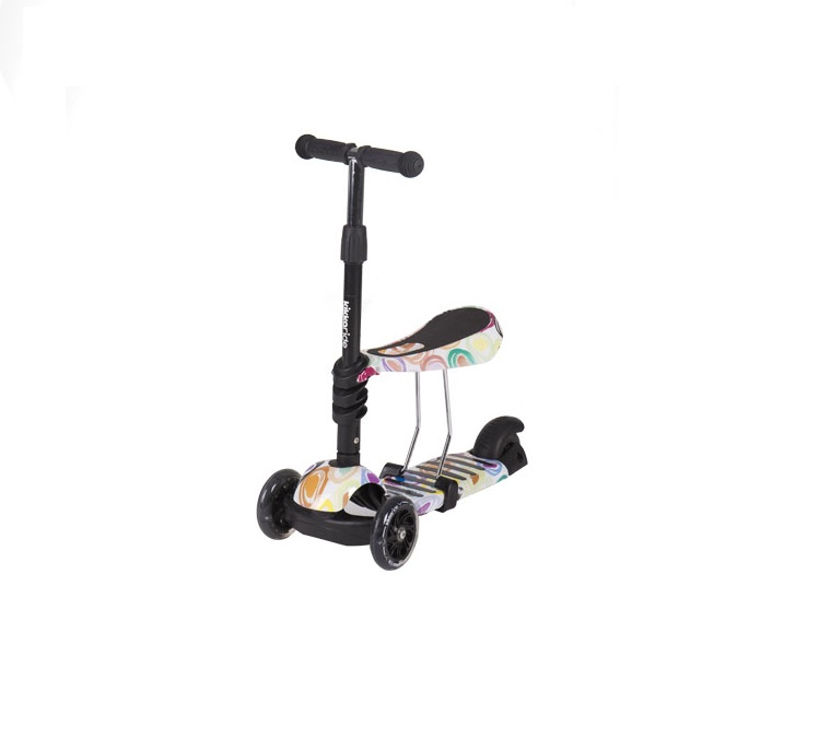 Trotineta evolutiva scooter 3 in 1 ride and skate circles