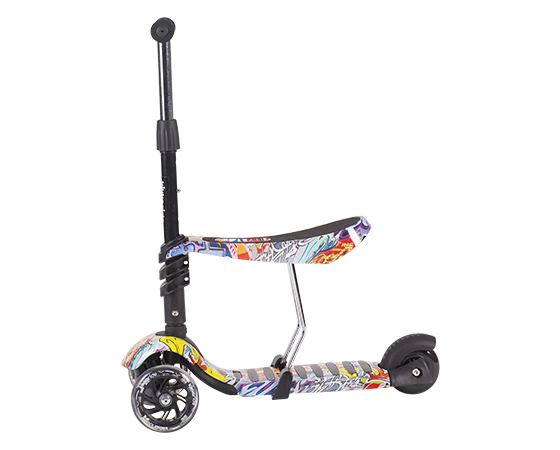 Trotineta evolutiva Scooter 3 in 1 Ride and Skate Scretch