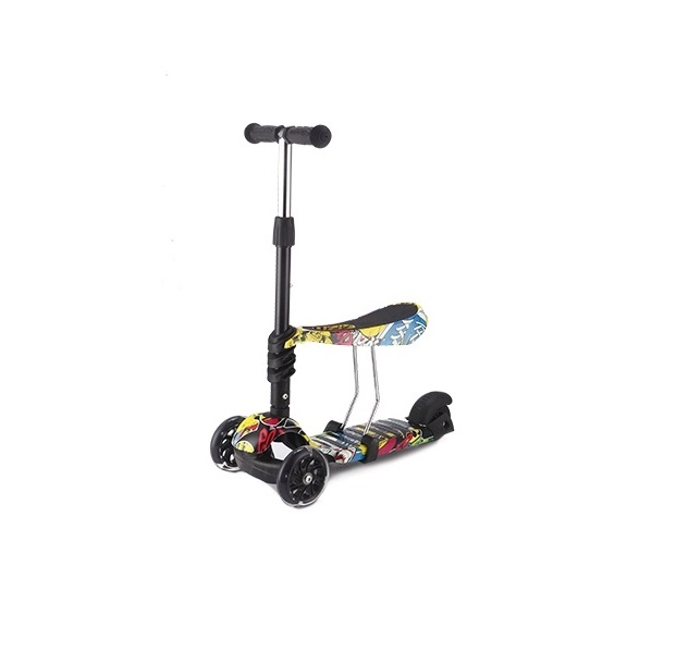 Trotineta Evolutiva Scooter 3 In 1 Ride And Skate Train