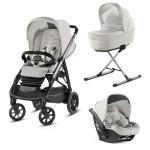 Carucior 3 in 1 Aptica System Quattro 2018 Iceberg Gray