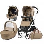 Carucior 3 in 1 Peg Perego Book Plus 51 Black&White Class Beige