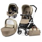 Carucior 3 in 1 Peg Perego Book Plus 51 S Black&White Class Beige