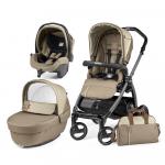 Carucior 3 in 1 Peg Perego Book Plus S Black Class Beige
