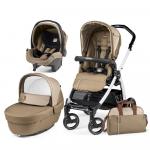 Carucior 3 in 1 Peg Perego Book Plus S Black&Whites Class Beige