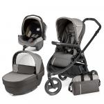 Carucior 3 in 1 Peg Perego Book Scout Matt Black Class Grey
