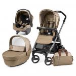 Carucior 3 in 1 Peg Perego Book Plus 51 Black Class Beige