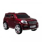 Masinuta electrica cu telecomanda si roti din cauciuc Mercedes GL63 Red