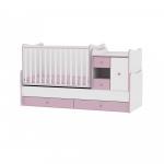 Mobilier transformabil 72/190 Mini Max White Pink