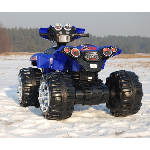 ATV electric cu doua motoare Buggy Speed Blue - 1