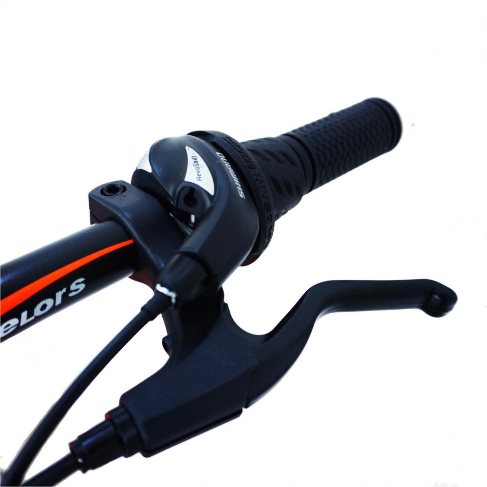 Bicicleta mtb-ht 26 velors v2658c cadru aluminiu portocaliu negru