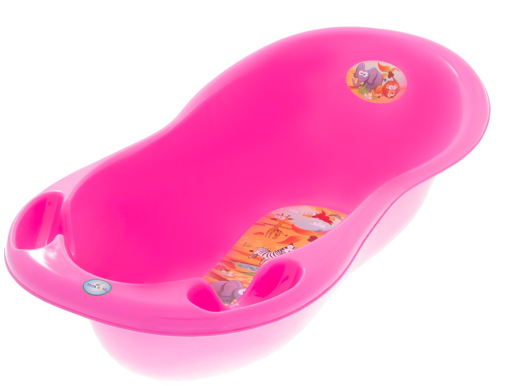 Cadita tega baby saffari lux 86 cm roz