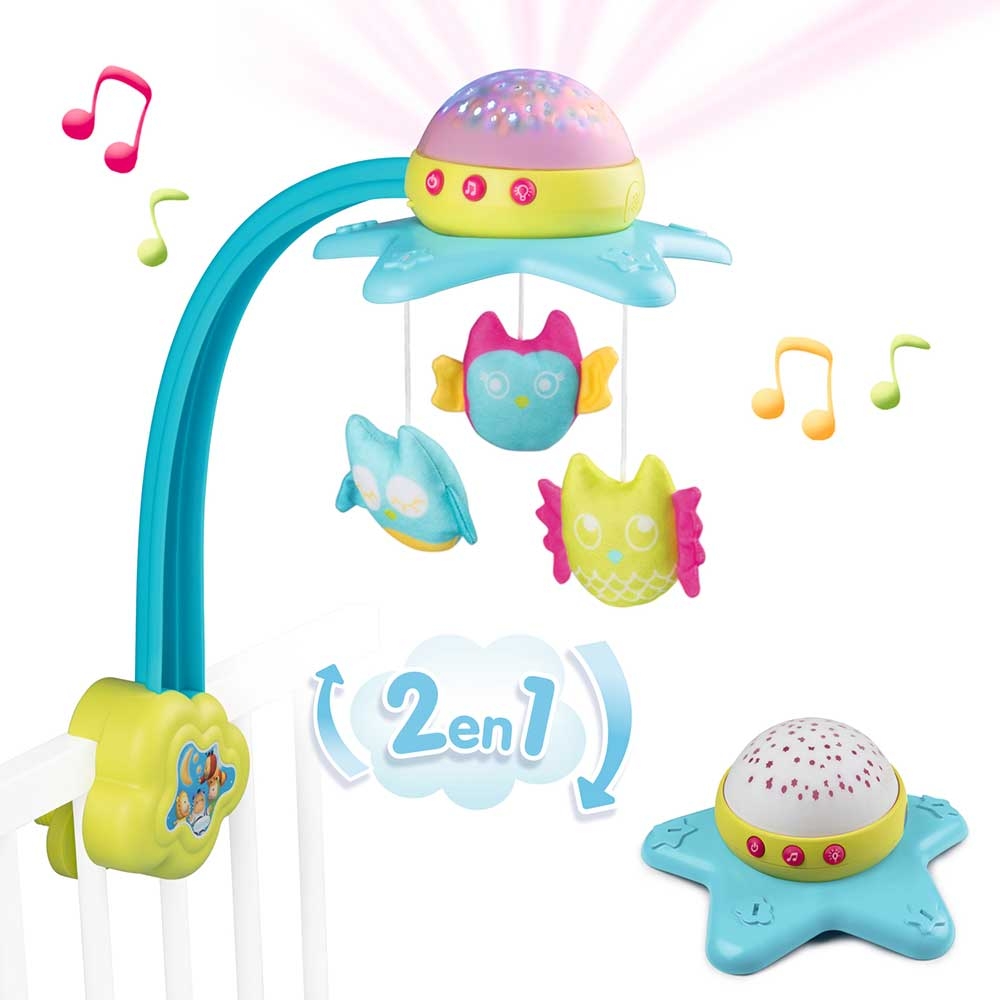 Carusel muzical Smoby Cotoons Star 2 in 1 - 7