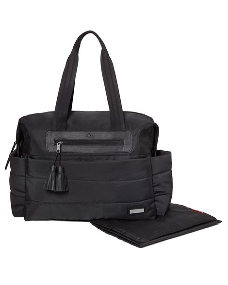 Geanta pentru mamici Skip Hop Riverside Ultra Light Satchel negru