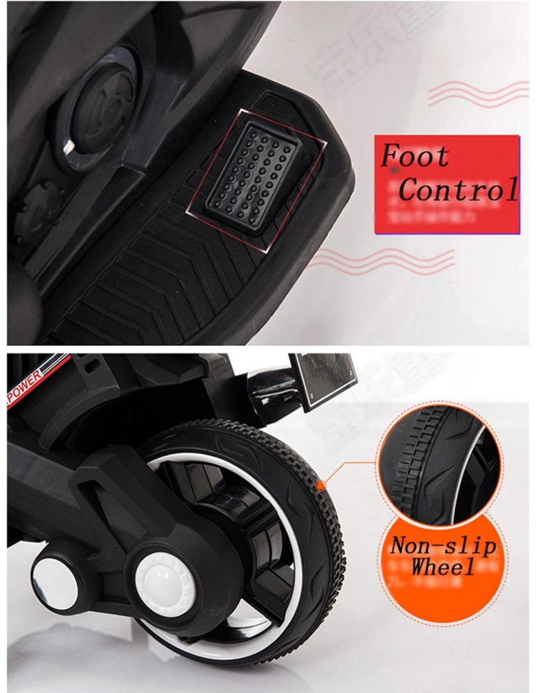 Motocicleta electrica predator white