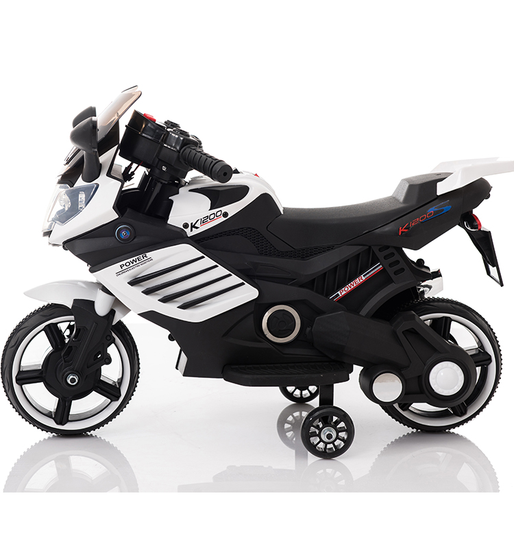 Motocicleta electrica Predator White - 3