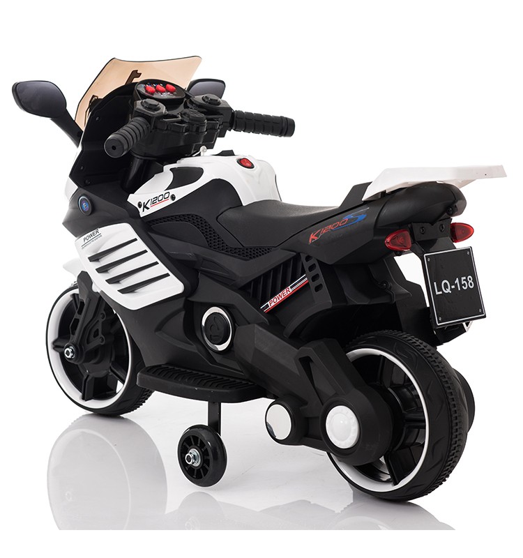 Motocicleta electrica Predator White - 5
