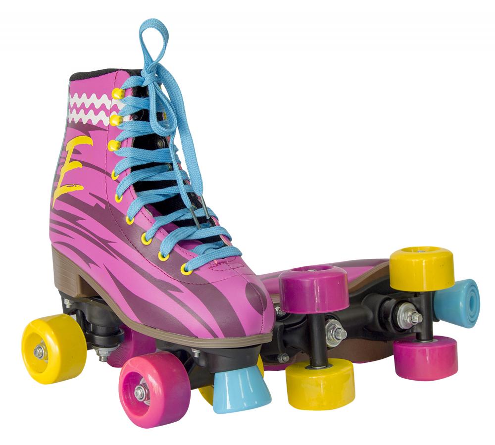 Patine cu rotile emma regular 34 multicolor