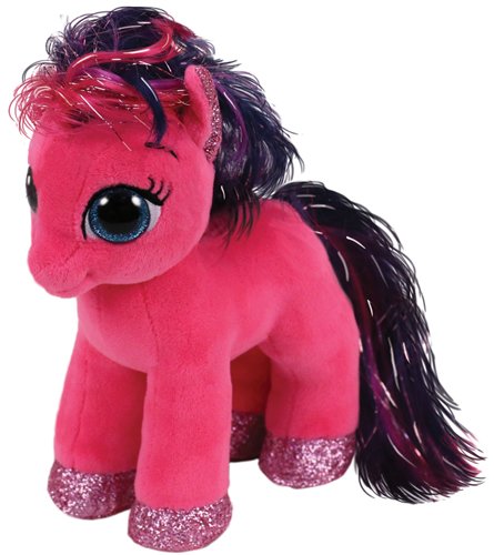 Plus poneiul roz Ruby (15 cm) Ty