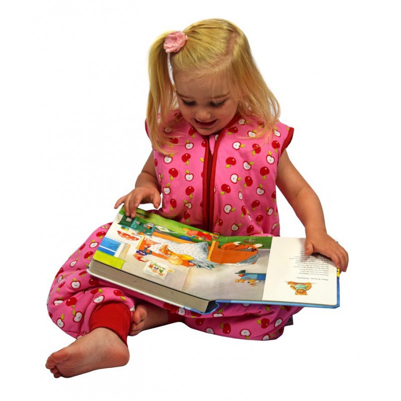 Sac de dormit cu picioruse red apple 3-4 ani 2.5 tog