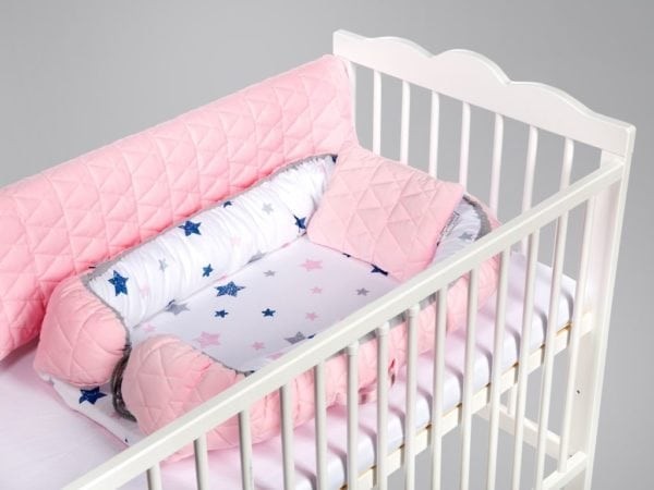 Salteluta cuib pentru bebelusi pink