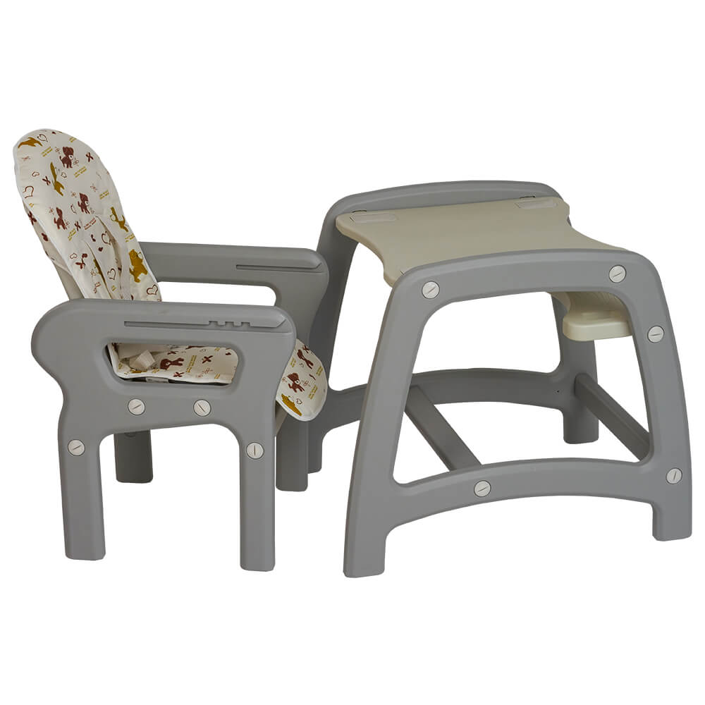 Scaun de masa multifunctional crem Kidscare - 2 | YEO