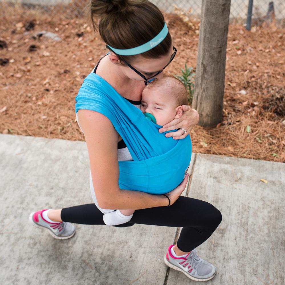 Sistem purtare baby ktan baby carrier active ocean blue marimea m