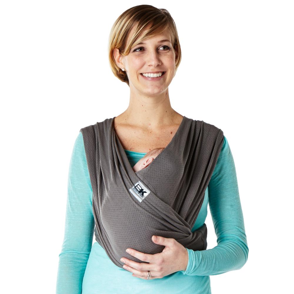 Sistem Purtare Baby Ktan Baby Carrier Breeze Charcoal Marimea L