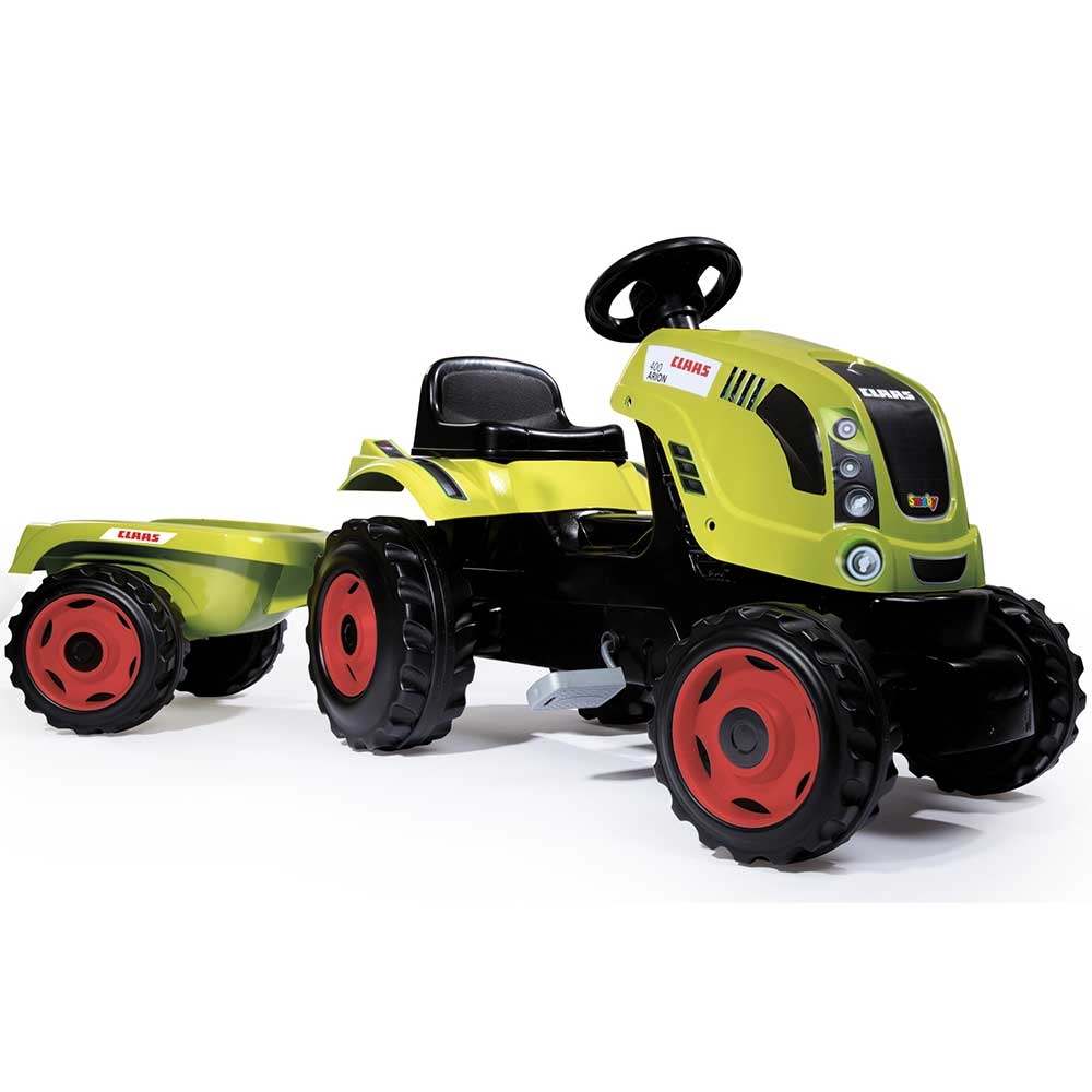 Tractor cu pedale si remorca Smoby Claas Farmer XL - 5