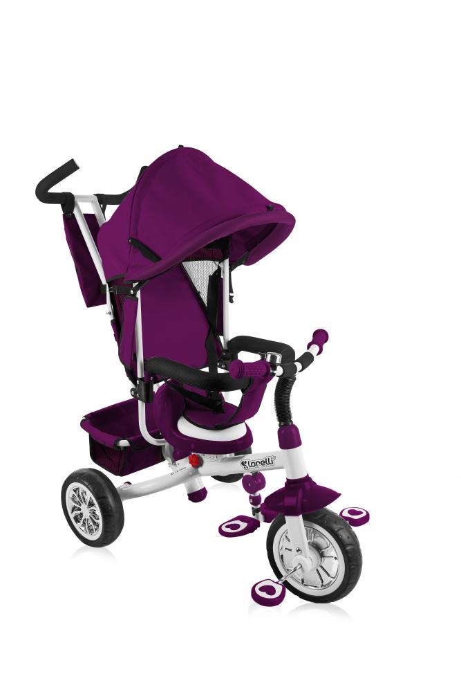Tricicleta multifunctionala pentru copii Fast 3 in 1 Violet White
