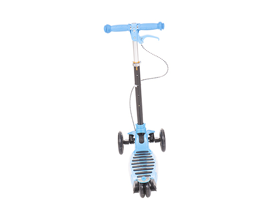 Trotineta pliabila cu lumini cool blue