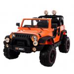 Masinuta electrica cu doua locuri Rocket Jeep Fearless Orange