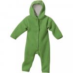 Overall din lana merinos organica tumble/boiled wool Disana Green 50/56