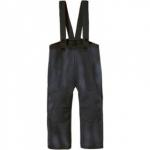Pantaloni din lana merinos organica tumble/boiled wool Disana Anthracite 74/80