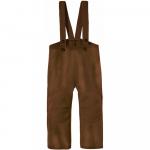 Pantaloni din lana merinos organica tumble/boiled wool Disana Hazelnut 110/116