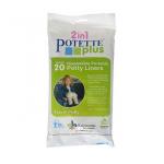 Pungi biodegradabile de unica folosinta pentru Potette Plus 20 buc/set